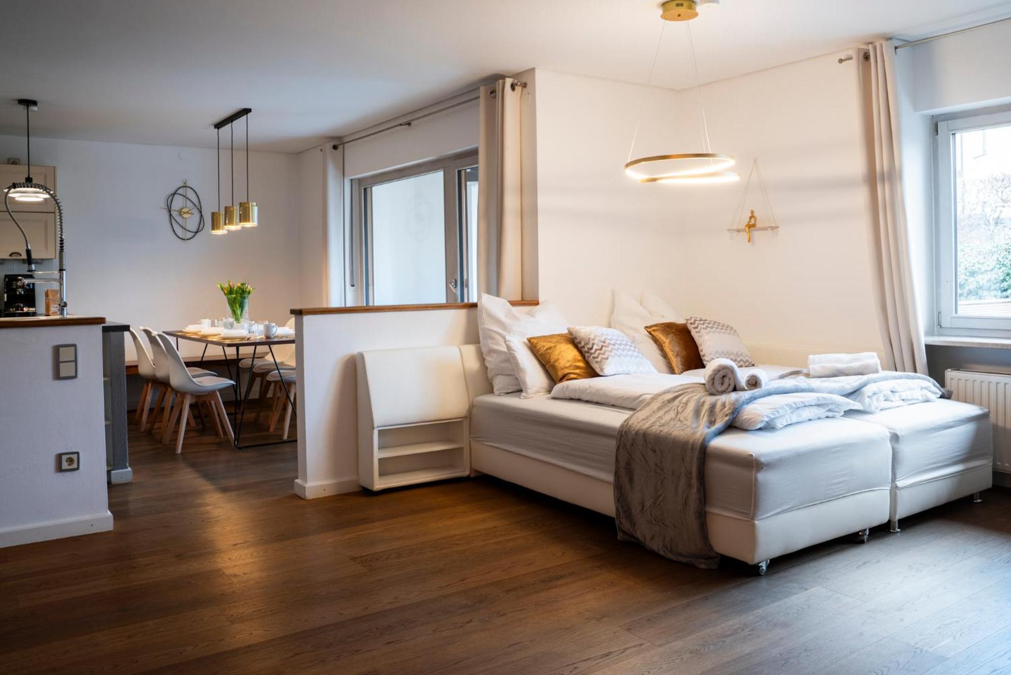 130m2 Loft - Balkon, Smart Tv, Badewanne, Kaffee Apartment Rosenheim